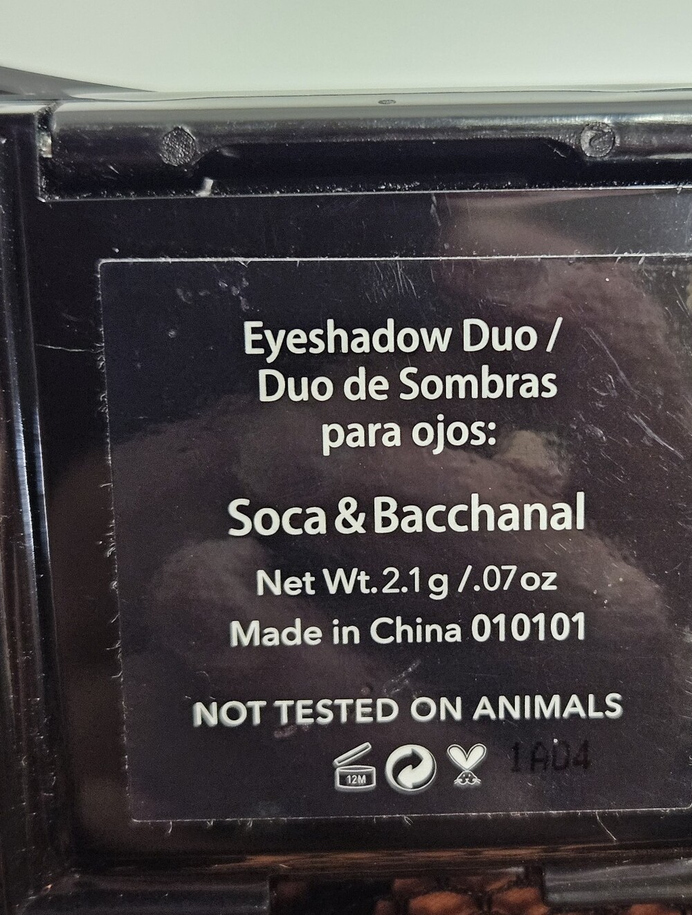 Shaina B. Miami Eye Shadow Duo Soca & Bacchanal Matte & Metallic 2.1g NIB - Picture 4 of 4